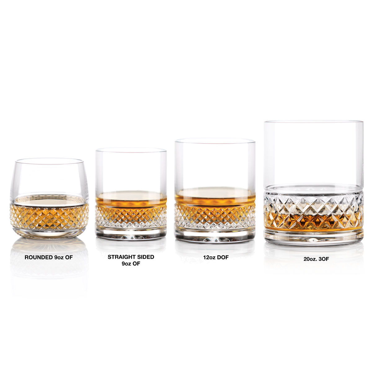 Cashs Ireland, Cooper King Size 3OF Scotch Whiskey Glass, 1+1 Free